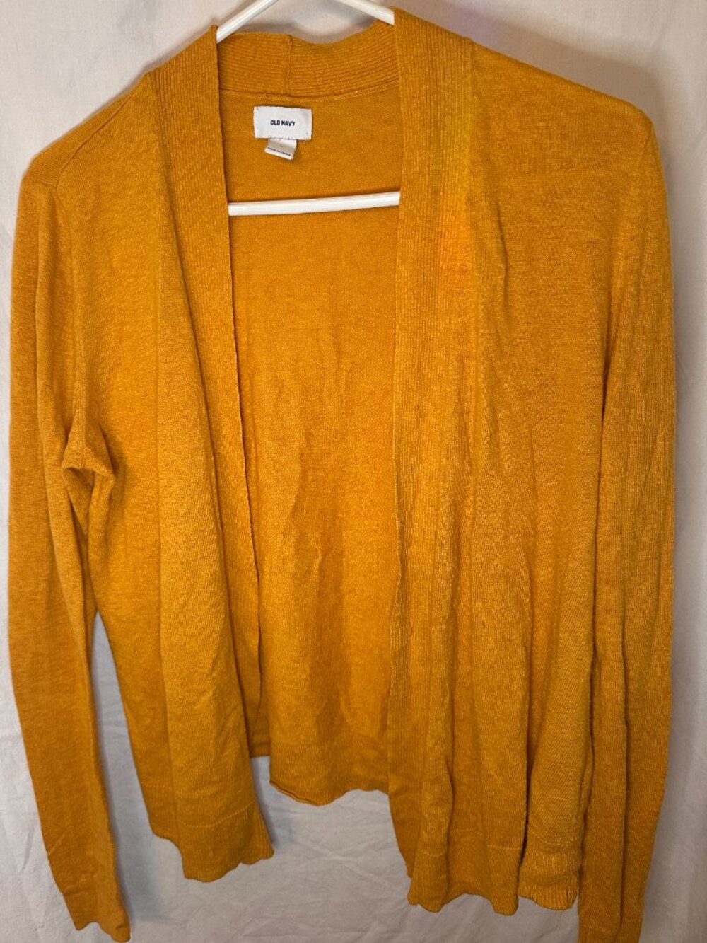 Old Navy Goldenrod Light Cardigan